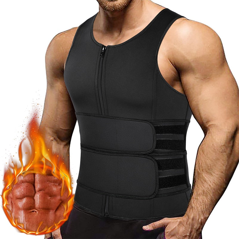 Men Waist Slimming Body Sweat Vest